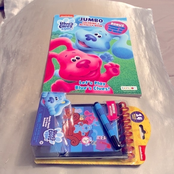 Nickelodeon Toys 2 Blues Clues You Handy Dandy Dryerase Notebook